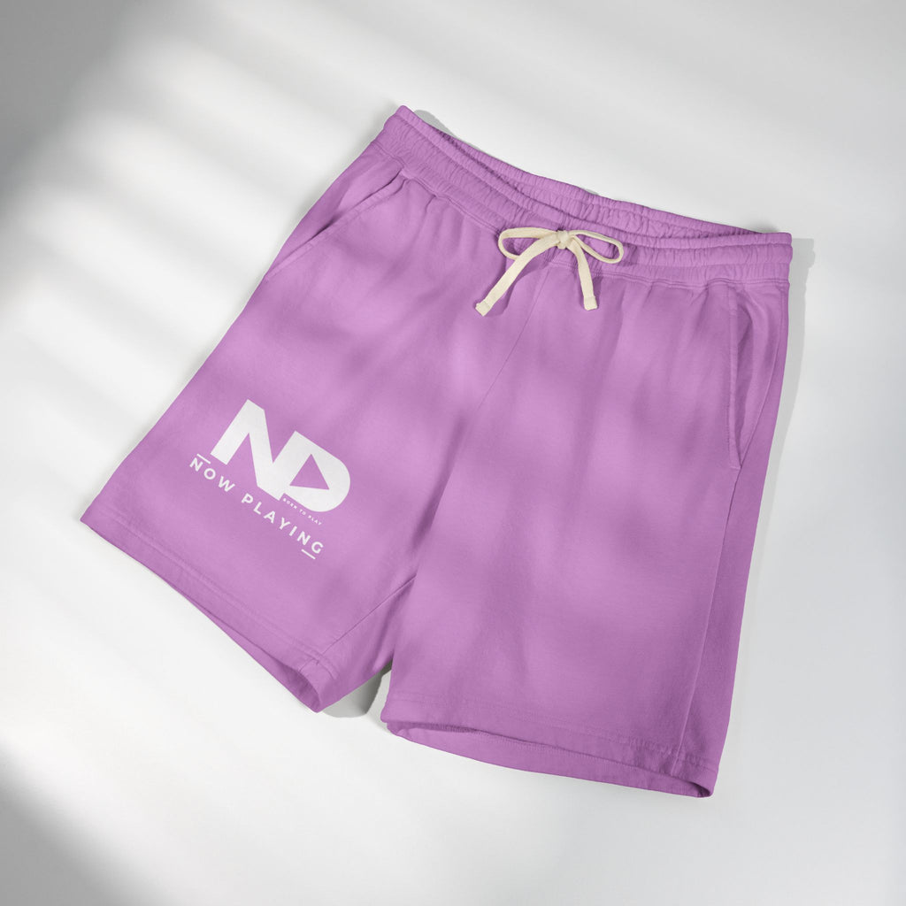 Now Playing Sweat Shorts — Garment-Dyed Fleece Lounge Shorts