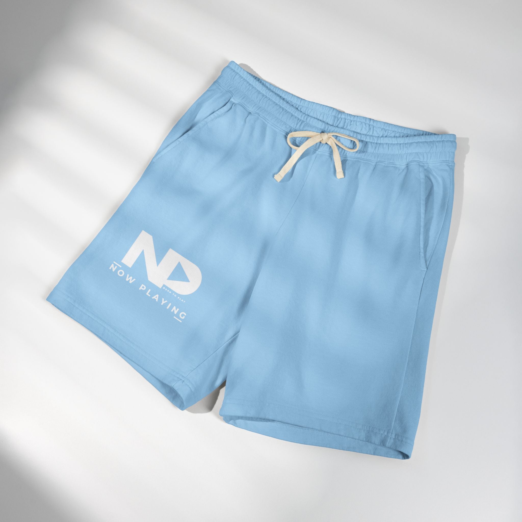 Now Playing Sweat Shorts — Garment-Dyed Fleece Lounge Shorts