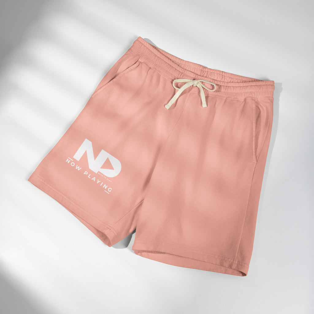 Now Playing Sweat Shorts — Garment-Dyed Fleece Lounge Shorts