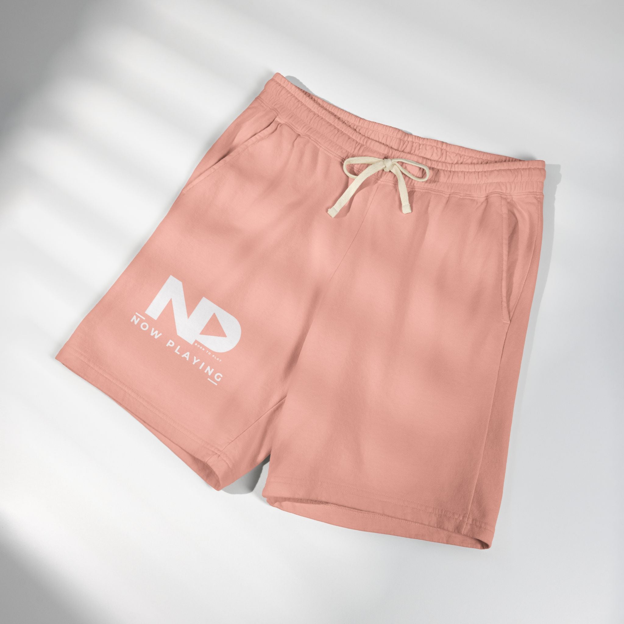 Now Playing Sweat Shorts — Garment-Dyed Fleece Lounge Shorts