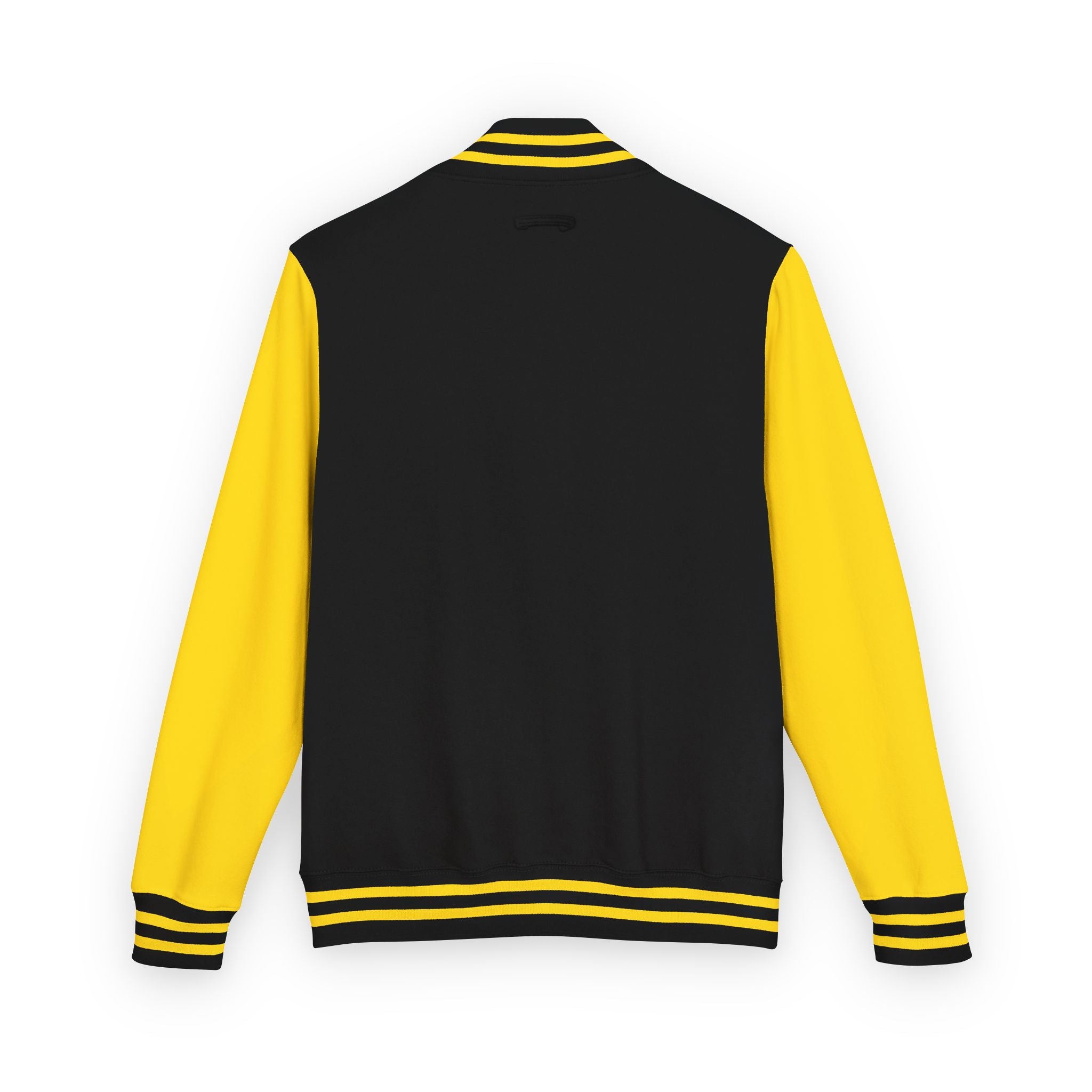 Letterman Jacket — Retro "On Air" Radio Varsity Jacket (Red & White)