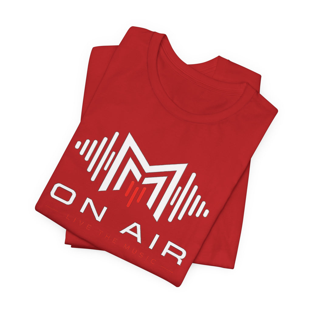 On Air Podcast Logo T-Shirt — Radio Host & Streamer Tee