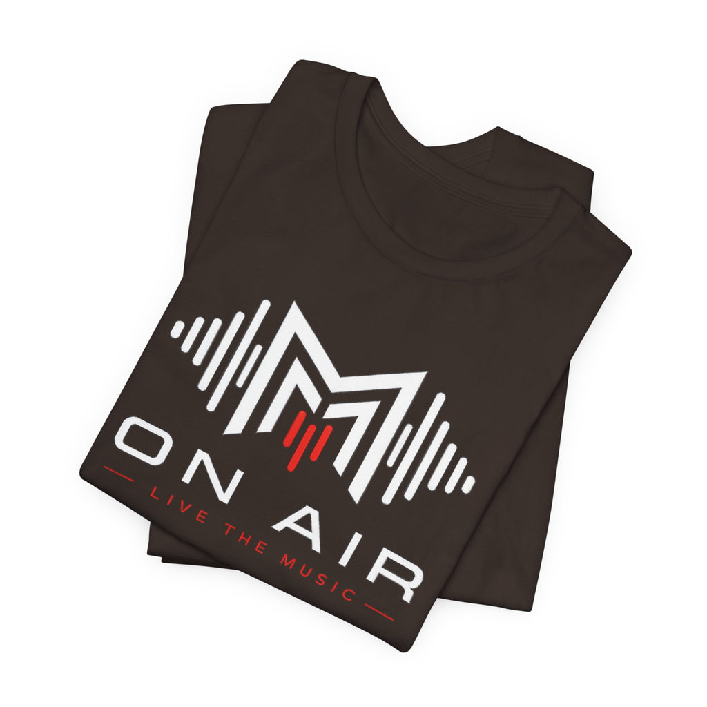 On Air Podcast Logo T-Shirt — Radio Host & Streamer Tee
