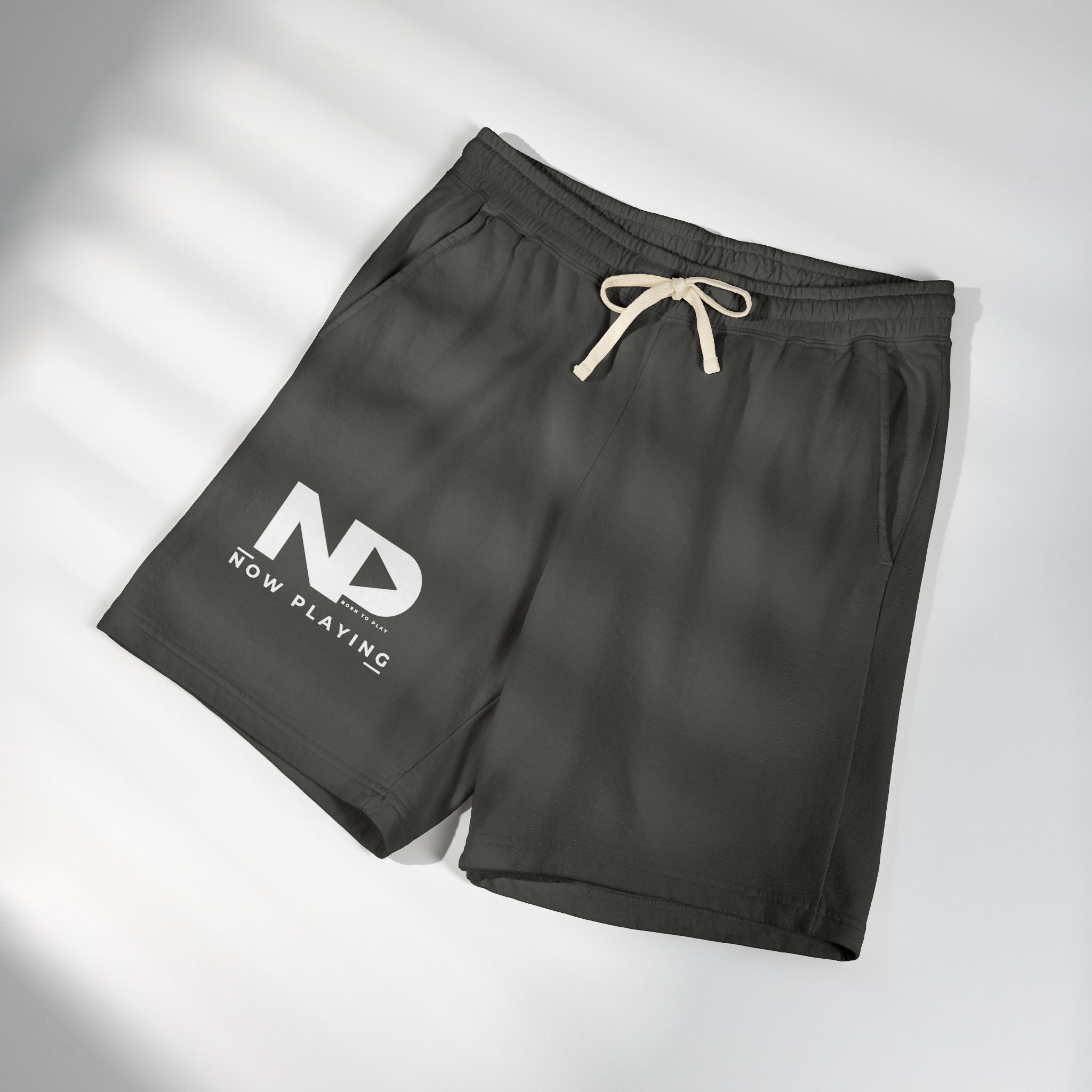 Now Playing Sweat Shorts — Garment-Dyed Fleece Lounge Shorts