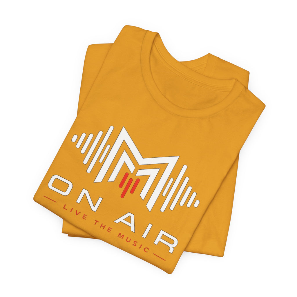 On Air Podcast Logo T-Shirt — Radio Host & Streamer Tee