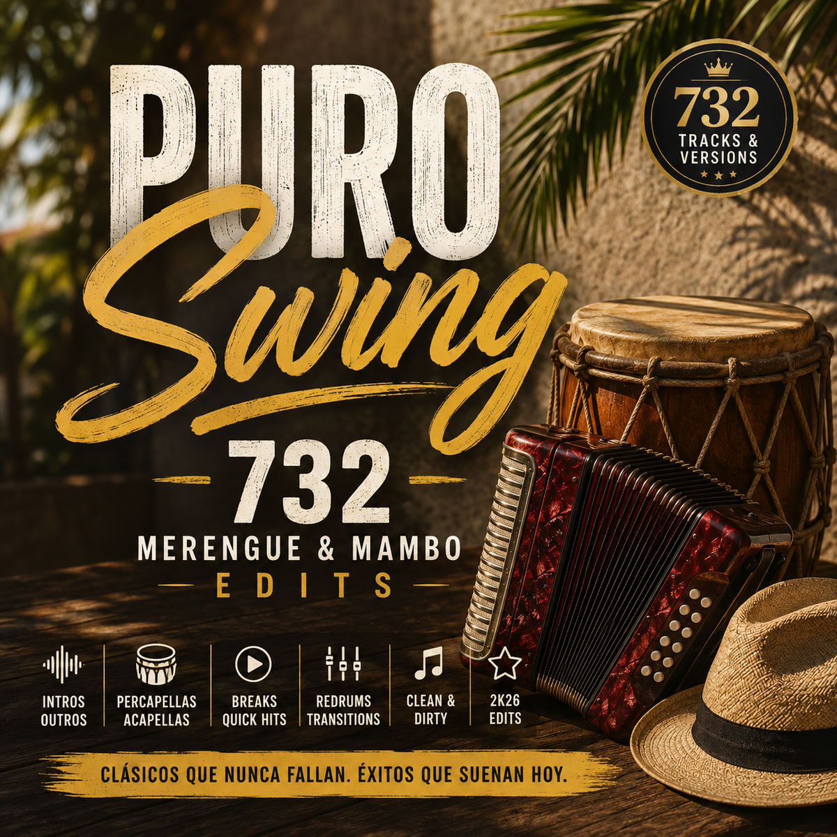 PURO SWING – 732 Merengue & Mambo Edits