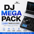 DJ MEGA PACK – 2,424 Tracks & DJ Edits