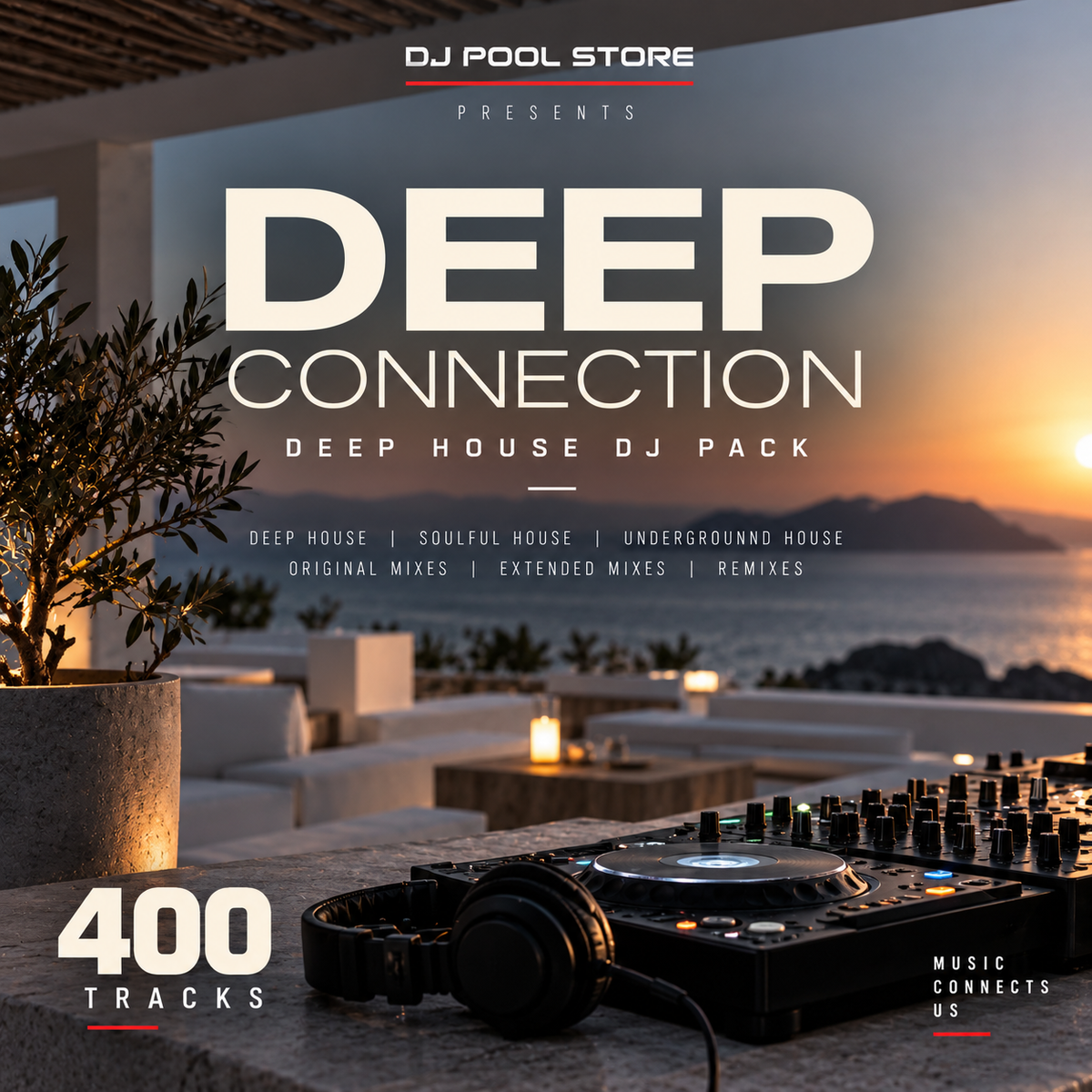 DEEP CONNECTION – Deep House DJ Pack | 400 Tracks